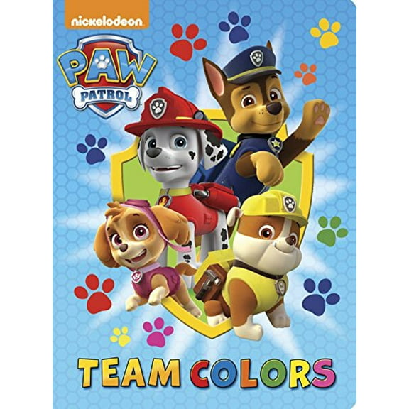 Pre-Owned Paw Patrol Team Colors (Board Book)