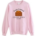 thumbnail image 1 of Team Conrad Cousins Beach Sweatshirt – Peach Scene Graphic Crewneck, TSITP Inspired Sweater for Fans, 1 of 6