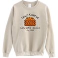thumbnail image 1 of Team Conrad Cousins Beach Sweatshirt – Peach Scene Graphic Crewneck, TSITP Inspired Sweater for Fans, 1 of 6