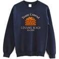 thumbnail image 1 of Team Conrad Cousins Beach Sweatshirt – Peach Scene Graphic Crewneck, TSITP Inspired Sweater for Fans, 1 of 6