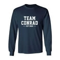 thumbnail image 1 of Team Conrad Est 2022 Adult Long Sleeve T-shirt, 1 of 3