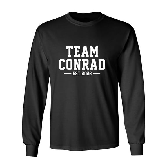 Team Conrad Est 2022 Adult Long Sleeve T-shirt