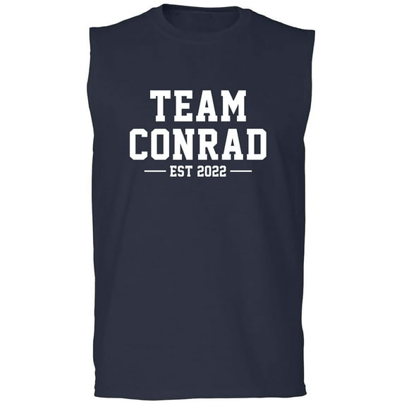 Team Conrad Est 2022 Adult Sleeveless Tee