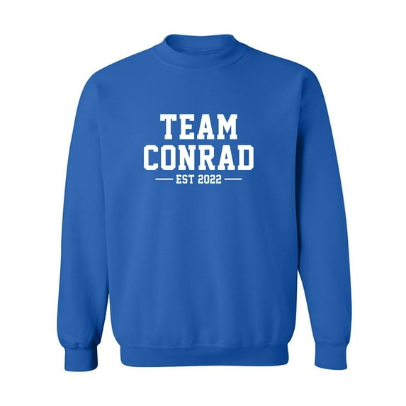Team Conrad Est 2022 Crewneck Sweatshirt