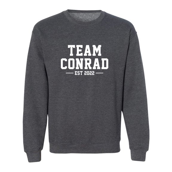 Team Conrad Est 2022 Crewneck Sweatshirt