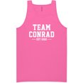 thumbnail image 1 of Team Conrad Est 2022 Neon Tank Top, 1 of 1