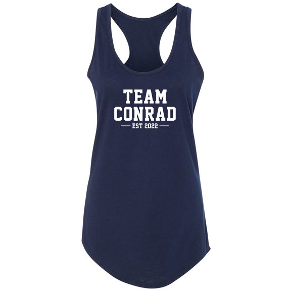 Team Conrad Est 2022 Racerback Tank