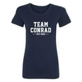 thumbnail image 1 of Team Conrad Est 2022 Womens crewneck tee, 1 of 2