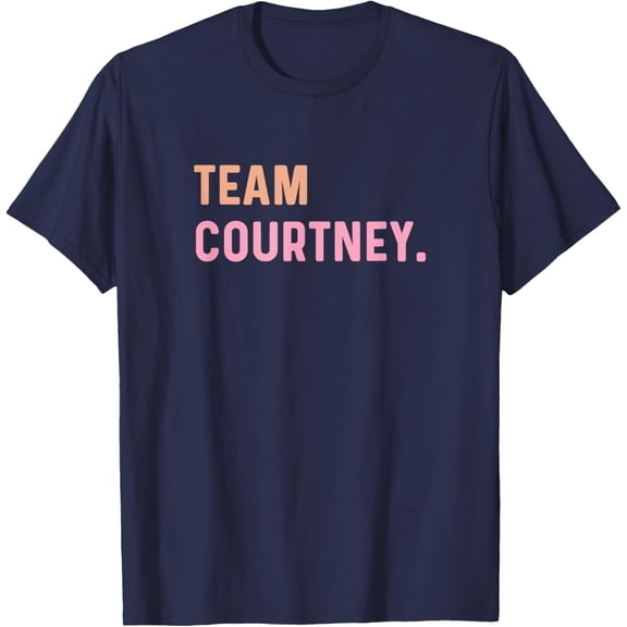 Team Courtney - Name T-Shirt
