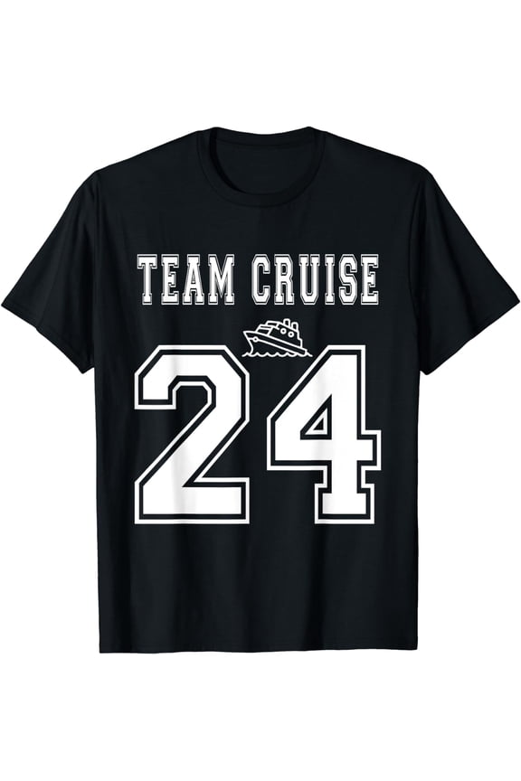 Team Cruise 2024 Squad Matching Friend Group Family Vacation T-Shirt