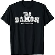 Team DAMON Lifetime Member Family Last Name T-Shirt