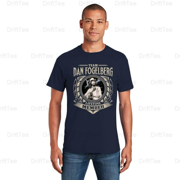 Team Dan Fogelberg Lifetime Member Folk Rock Singer Songwriter Music T-Shirt Unisex, up to 5XL