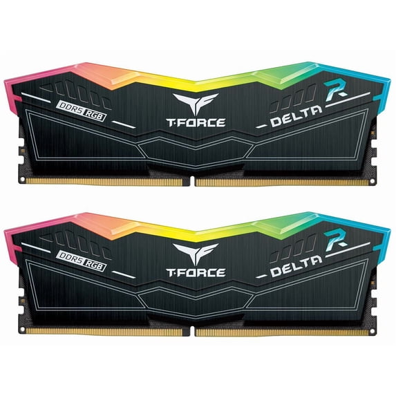 Team Delta 16GB (2 x 8GB) DDR5 5200 (PC5 41600) Desktop Memory Model FF3D516G5200HC40CDC01