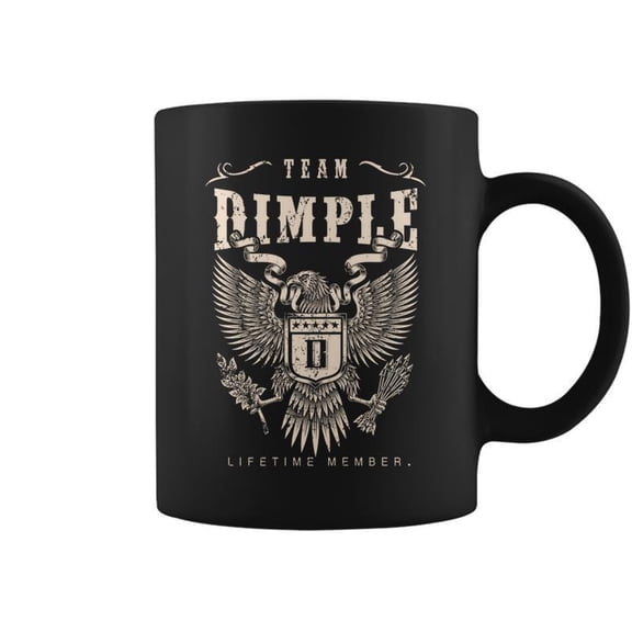 Team Dimple Lifetime Member Coffee Mugs