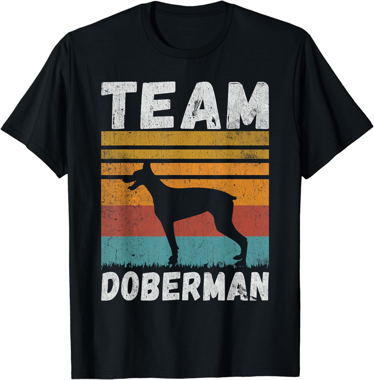Fellow Friends Maglietta Donna 'Doberman Mum' In Cotone, Taglie S-XXL, Stampa Digitale