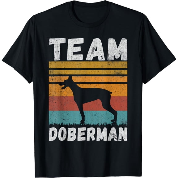 Team Doberman T-Shirt Doberman Gifts