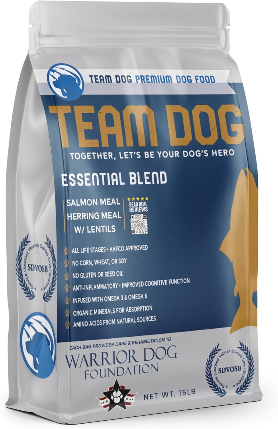Team Dog Essential Blend Chicken & Sweet Potato Sensitive Stomach Dog