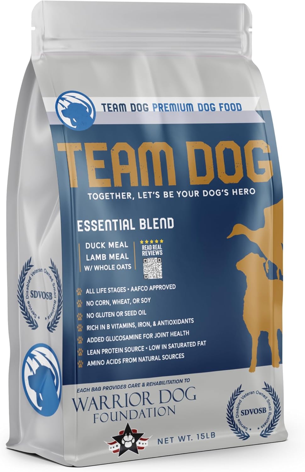 Team Dog Essential Blend Chicken & Sweet Potato Sensitive Stomach Dog