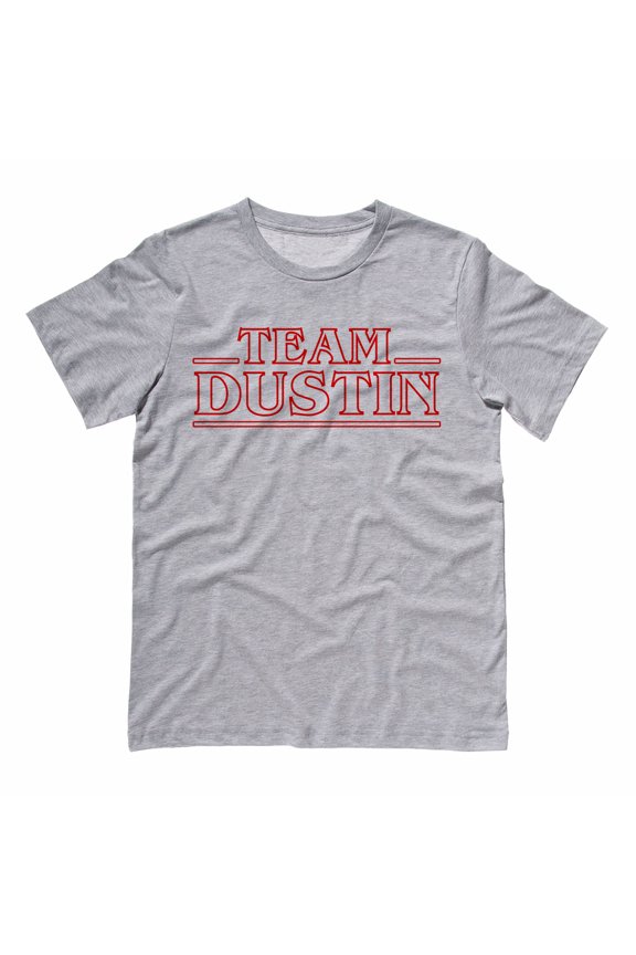Team Dustin Shirt Small Grey