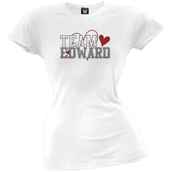 Team Edward White Juniors T-Shirt - X-Large