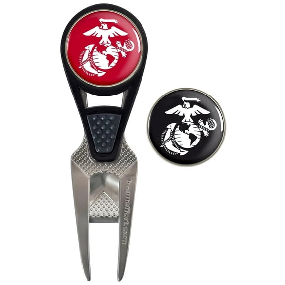 Team Effort Golf CVX Ball Mark Repair Tool Marines