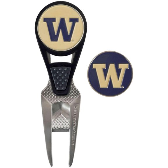Team Effort Washington Huskies CVX Golf Ball Divot Repair Tool
