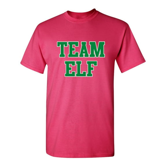 Team Elf Sarcastic Humor Graphic Novelty Funny Youth T Shirt