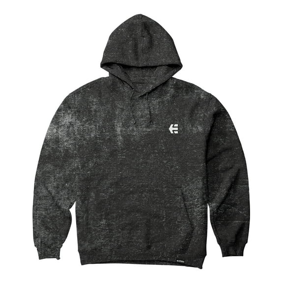 Team Embroidery Wash Pullover Hoody [Grey/Black]