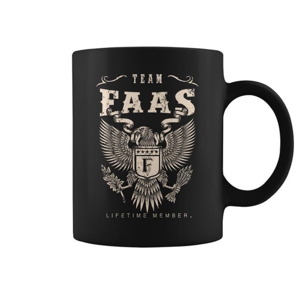 Team Faas Lifetime Member Coffee Mugs