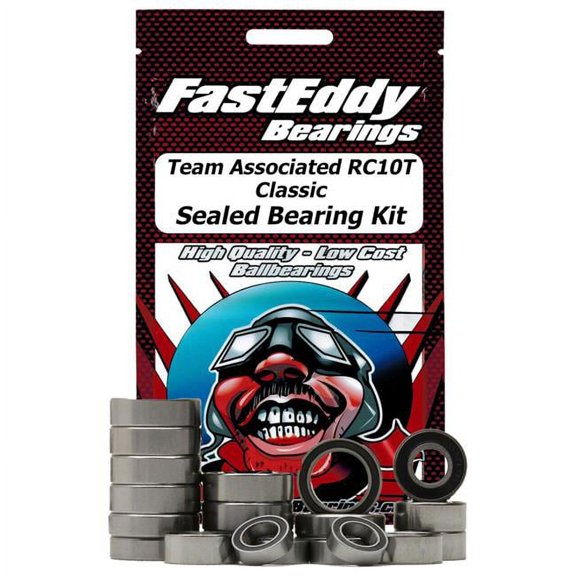 FastEddy 6638 Team Associated RC10t Classic Sealed Bearing Kit