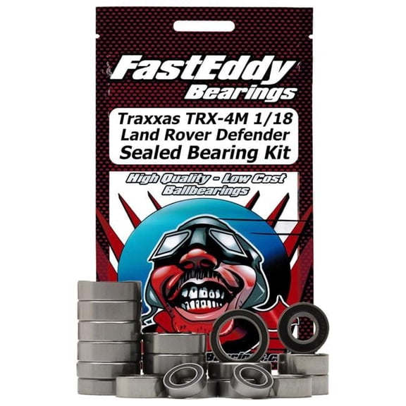 Team Fasteddy TFE7974 Traxxas Compatible TRX-4M 1 by 18 Scale Land Rover Sealed Bearing Kit