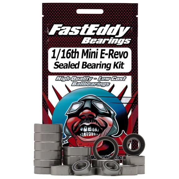 Team Fasteddy Traxxas 1/16Th Mini E-Revo Sealed Bearing Kit