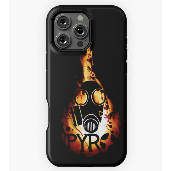 Team Fortress 2 Pyro Gaming GA684 Phone Case for iPhone 11 to 17 Pro Max