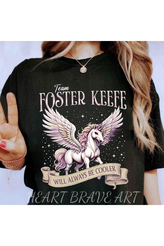 Team Foster Keefe Shirt, Keeper Of The Lost Cities Tee, Kotlc Merch, Keeper of the Lost Cities, Shannon Messenger, Will Always Be Cooler