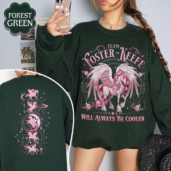 Team Foster-Keefe Sweatshirt, Foxfire Academy Shirt, Lost Cities Keeper Shirt, Keeper Of The Lost Cities Symbols Shirt, Book Lover Tshirt All Size S-5XL