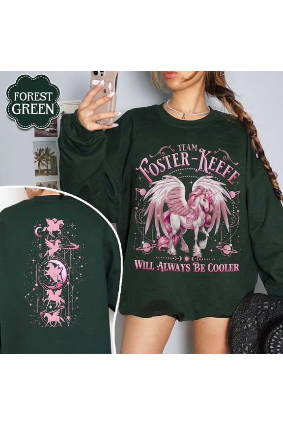 Team Foster-Keefe Sweatshirt, Foxfire Academy Shirt, Lost Cities Keeper Shirt, Keeper Of The Lost Cities Symbols Shirt, Book Lover