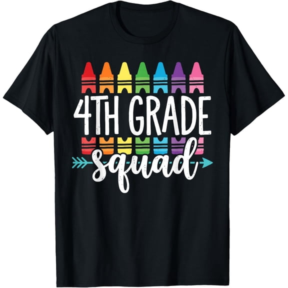 Team Fourth 4th Grade Back to School Students Tee T-Shirt