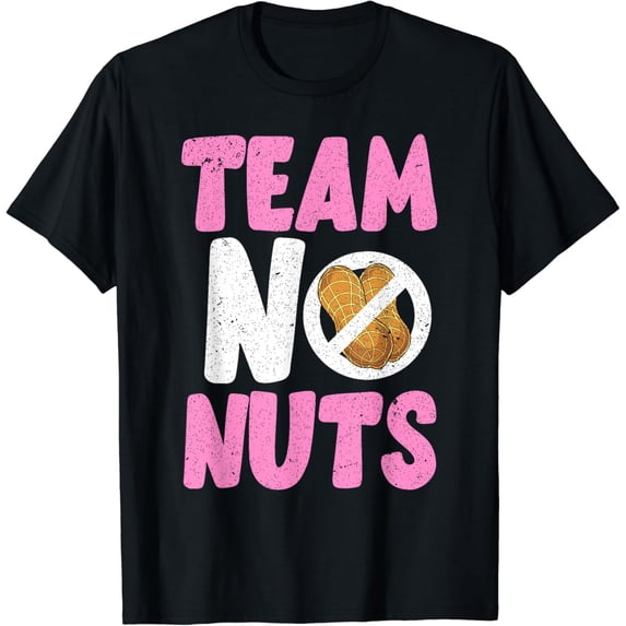 Team Girl Baby Shower Funny Team No Nuts Gender Reveal T-Shirt