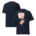 thumbnail image 1 of Team Girl Gender Reveal Party T-shirt, Ballons, Teddy Bear, Baby Shower Tee (Navy, L), 1 of 1