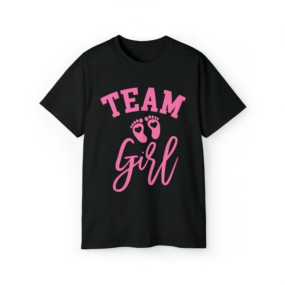 Team Girl gender reveal shirt