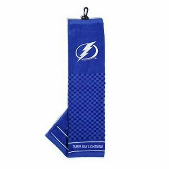 Team Golf 15510 Tampa Bay Lightning Team Logo Golf Embroidered Towel