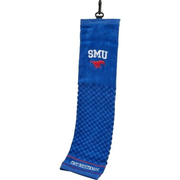 Team Golf 16 x 25 in. NCAA Southern Methodist Embroidered Golf Towel