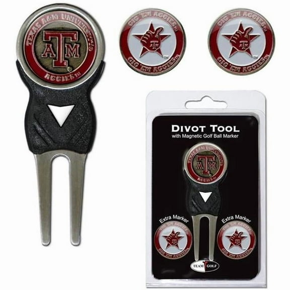Team Golf 23445 Texas A&M University Divot Tool Pack with Signature tool