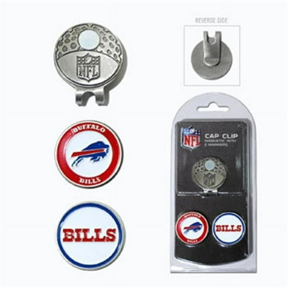 Team Golf 30347 Buffalo Bills Golf Ball Marker Hat Clip