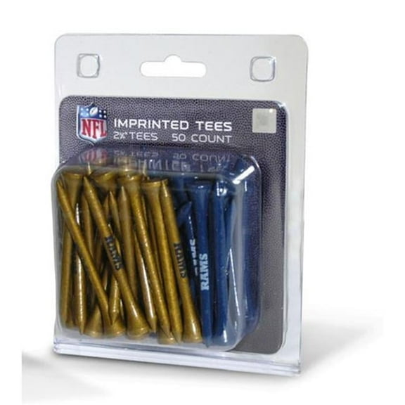 Team Golf 32555 State Louis Rams 50 Imprinted Tee Pack