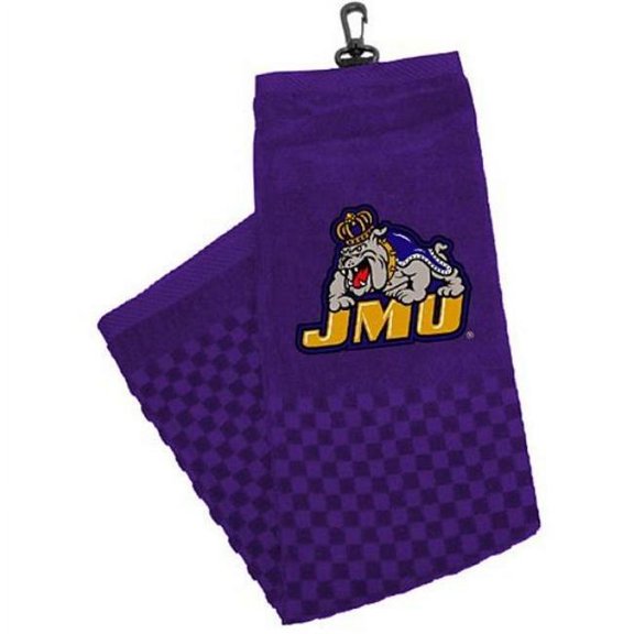 Team Golf 46710 16 x 25 in. NCAA James Madison Embroidered Golf Towel