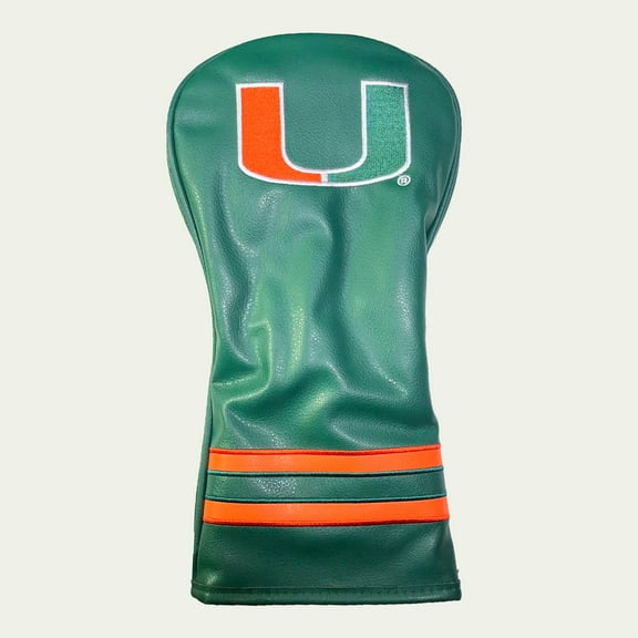 Miami Hurricanes Vintage Driver Head Cover