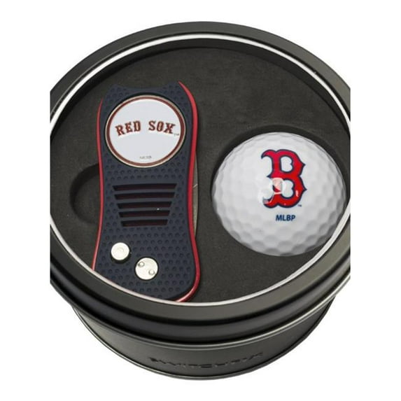 Team Golf 637556953568 Boston Red Sox Tin Set - Switchfix, Golf Ball