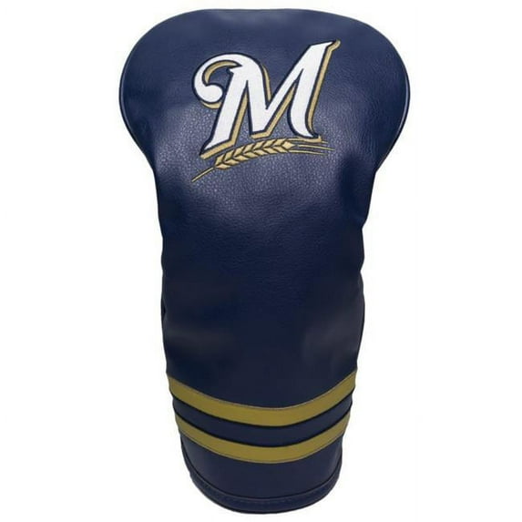 Team Golf 637556965110 Milwaukee Brewers Vintage Single Headcover