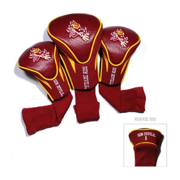 Team Golf  Arizona State University 3 Pack Contour Fit Headcover
